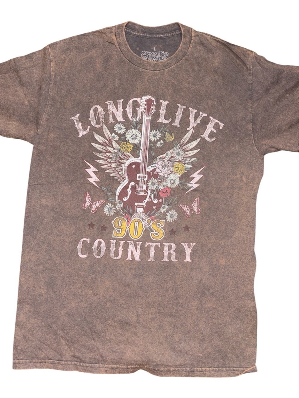 Goodie Two Sleeves Long Live 90’s Country Graphic T-Shirt – Large